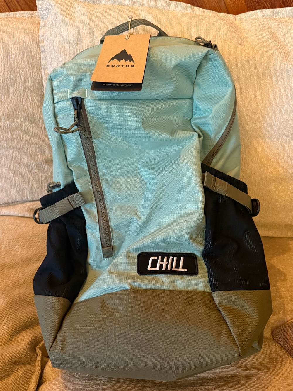 Burton Two-Tone Sage and Navy Prospect 2.0 Backpack